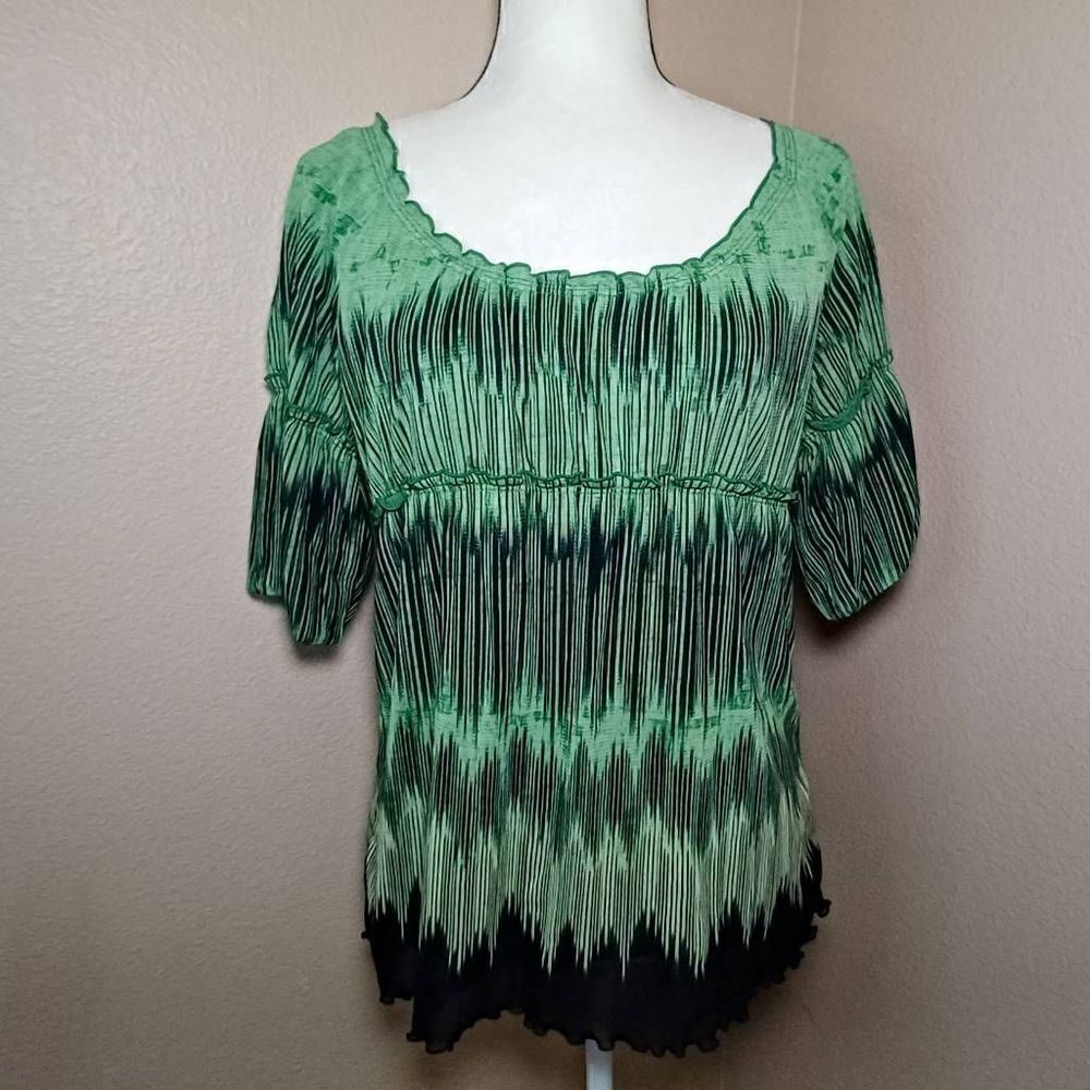 Axcess by Liz Claiborne 3/4 sleeve blouse Size L